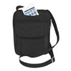 Travelon Signature Anti-theft Rfid-blocking Crossbody Bag, Adult Unisex, Black