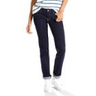 Women's Levi's 712 Modern Fit Slim Jeans, Size: 32(us 14)s, Dark Blue