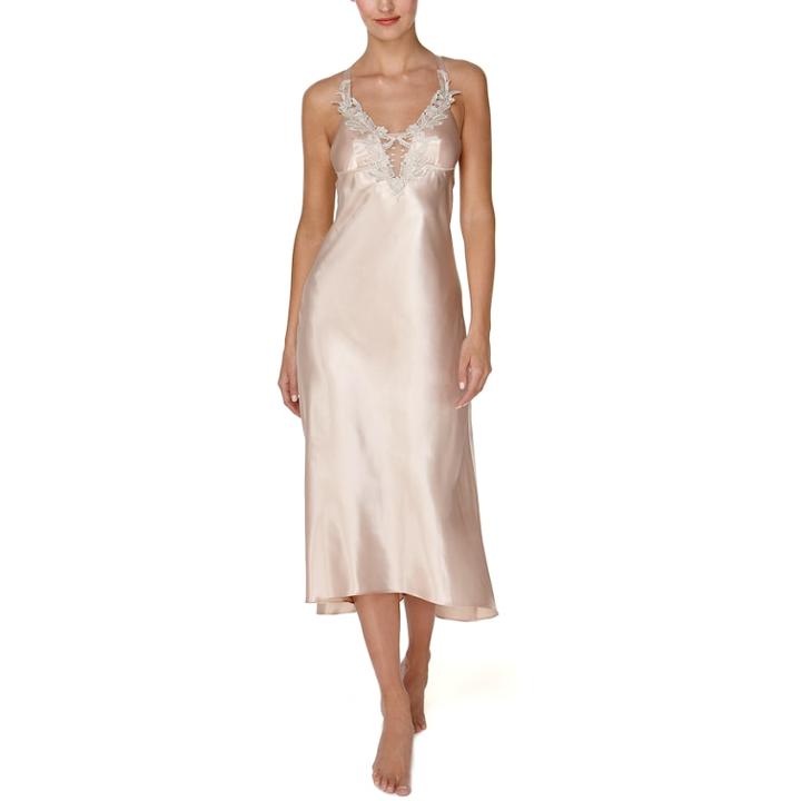 Women's Flora By Flora Nikrooz Stella Charmeuse Gown, Size: Xl, Dark Brown