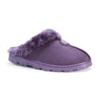 Women's Muk Luks Snowflake Clog Slippers, Size: Medium, Purple