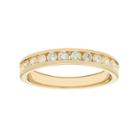 14k Gold 1/2 Carat T.w. Diamond Anniversary Ring, Women's, Size: 6, White