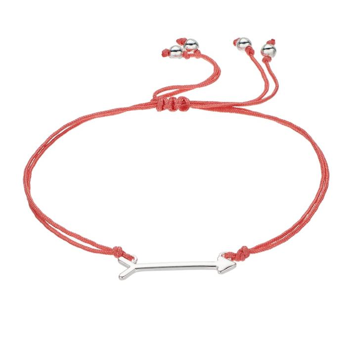 Lc Lauren Conrad Arrow Pink Cord Bracelet, Women's