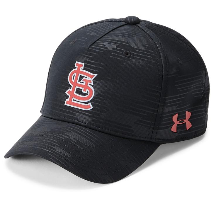 Youth Under Armour St. Louis Cardinals Storm Adjustable Cap, Boy's, Dark Grey