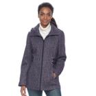 Women's D.e.t.a.i.l.s Hooded Side Tab Jacket, Size: Xl, Purple