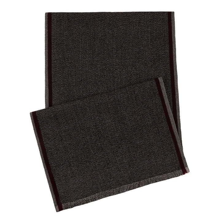 Men's Van Heusen Racer Tip Scarf, Dark Red