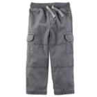 Boys 4-8 Carter's Cargo Pants, Size: 4, Grey
