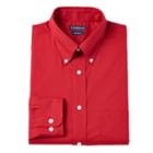 Men's Croft & Barrow&reg; Slim-fit Button-down Collar Dress Shirt - Men, Size: 17-32/33, Med Red