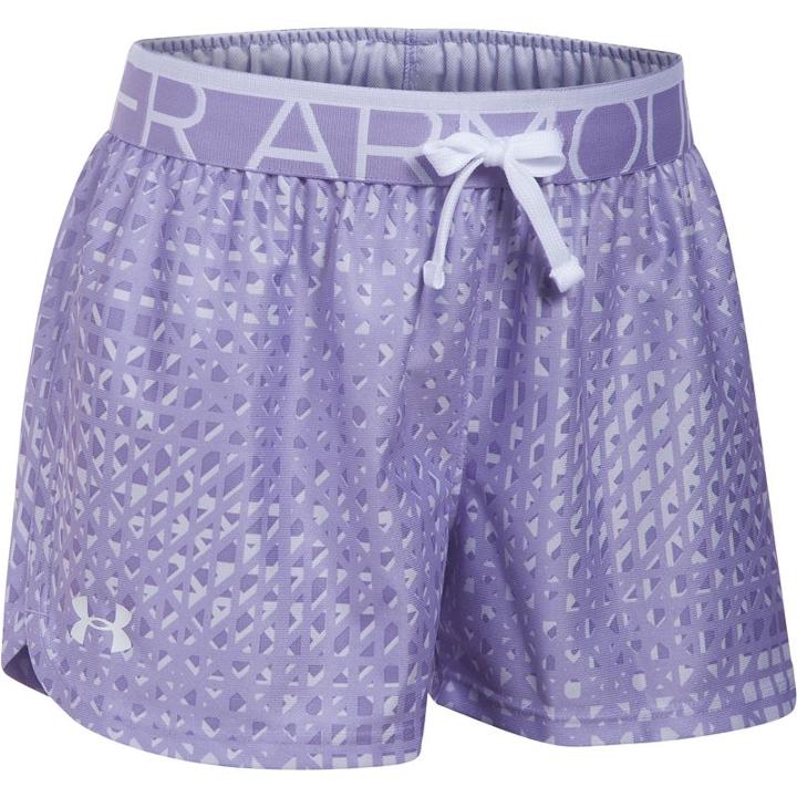 Girls 7-16 Under Armour Play Up Printed Shorts, Girl's, Size: Xl, White Oth