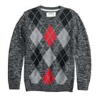 Boys 8-20 Urban Pipeline&trade; Argyle Sweater, Size: Small, Black