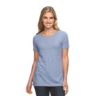 Women's Sonoma Goods For Life&trade; Essential Crewneck Tee, Size: Xs, Dark Blue