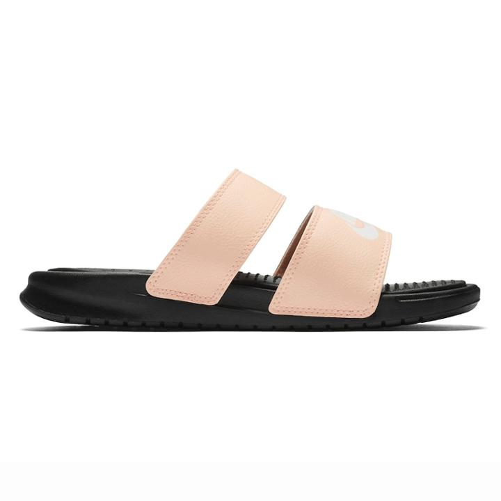 Nike Benassi Duo Ultra Women's Slide Sandals, Size: 7, Drk Orange