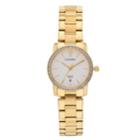 Citizen Women's Crystal Stainless Steel Watch - Eu6032-85a, Size: Small, Yellow