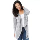 Women's Ab Studio Marled Flyaway Cardigan, Size: Regular, Ovrfl Oth