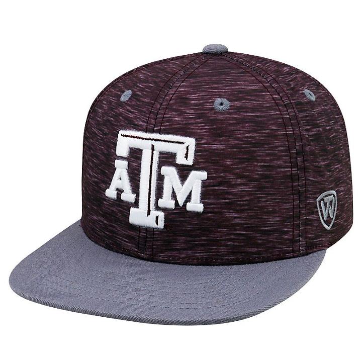 Adult Top Of The World Texas A & M Aggies Energy Snapback Cap, Men's, Dark Red