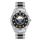 Game Time, Men's Buffalo Sabres Heavy Hitter Watch, Silver