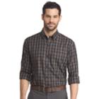 Big & Tall Arrow Heritage Regular-fit Plaid Button-down Shirt, Men's, Size: 4xb, Med Grey