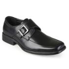 Vance Co. Eli Men's Monk-strap Loafers, Size: 10, Black