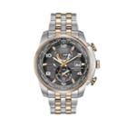 Citizen Eco-drive Men's World Time A-t Two Tone Stainless Steel Chronograph Watch, Multicolor