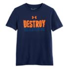 Boys 8-20 Under Armour Destroy The Competition Performance Tee, Size: Small, Blue (navy)