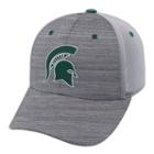 Adult Michigan State Spartans Steam Performance Adjustable Cap, Men's, Med Grey