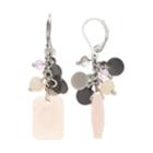 Simply Vera Vera Wang Cluster Bead Drop Earrings, Women's, Pink