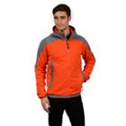 Big & Tall Champion Microfleece Hooded Jacket, Men's, Size: L Tall, Orange