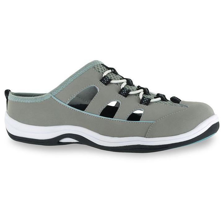 Easy Street Sport Barbara Women's Comfort Slip-on Sandals, Size: Medium (7), Grey