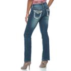 Women's Apt. 9&reg; Embellished Bootcut Jeans, Size: 2 T/l, Med Blue