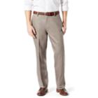 Men's Dockers&reg; Relaxed-fit Signature Khaki Lux Cotton Stretch Pants D4, Size: 34x32, Dark Beige