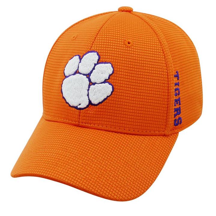 Adult Clemson Tigers Booster Plus Memory-fit Cap, Men's, Multicolor