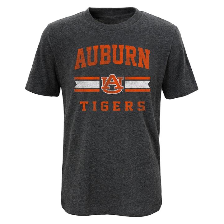 Boys 4-18 Auburn Tigers Player Pride Tee, Size: 8-10, Grey
