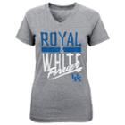 Girls 4-6x Kentucky Wildcats Palladium Tee, Girl's, Size: S(4), Med Grey