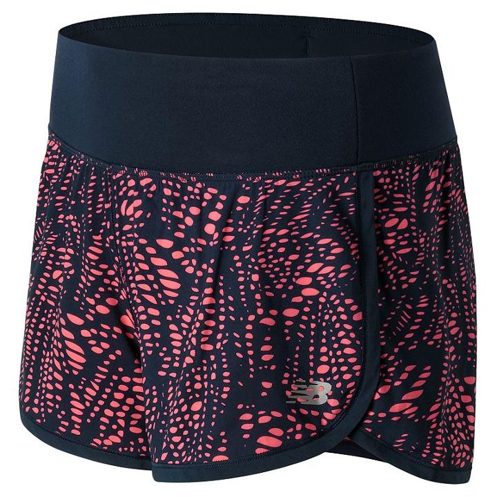 Women's New Balance Impact Running Shorts, Size: Medium, Light Pink