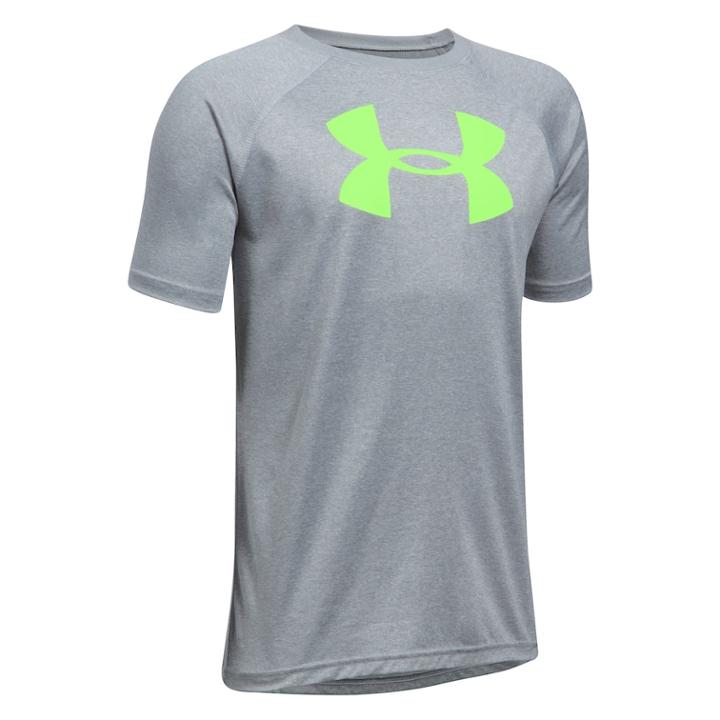 Boys 8-20 Under Armour Tech Logo Tee, Size: Small, White Oth