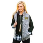 Women's Gameday Couture Michigan Wolverines Quilted Vest, Size: Small, Dark Green