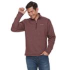 Men's Columbia Ortega Oaks Quarter-zip Fleece Jacket, Size: Medium, Brt Purple
