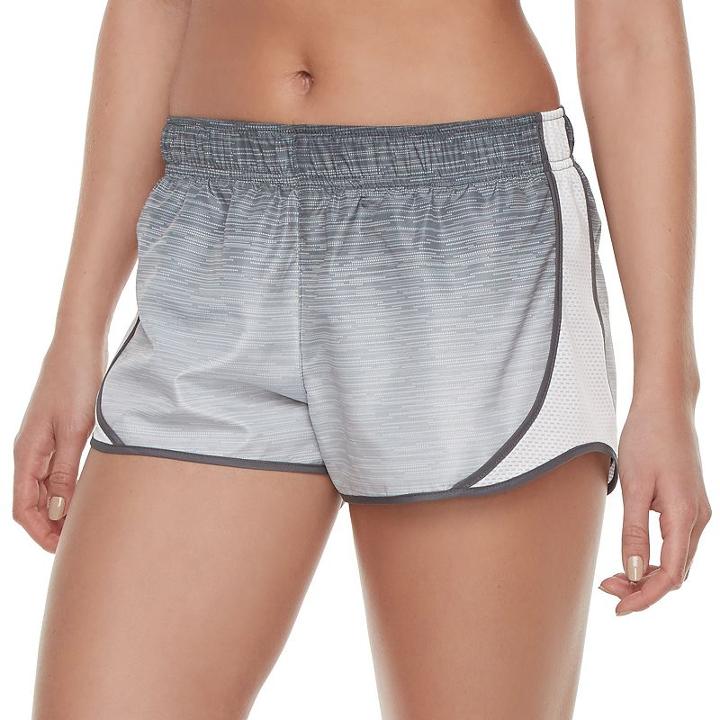 Juniors' So&reg; Side-stripe Running Shorts, Girl's, Size: Large, Oxford