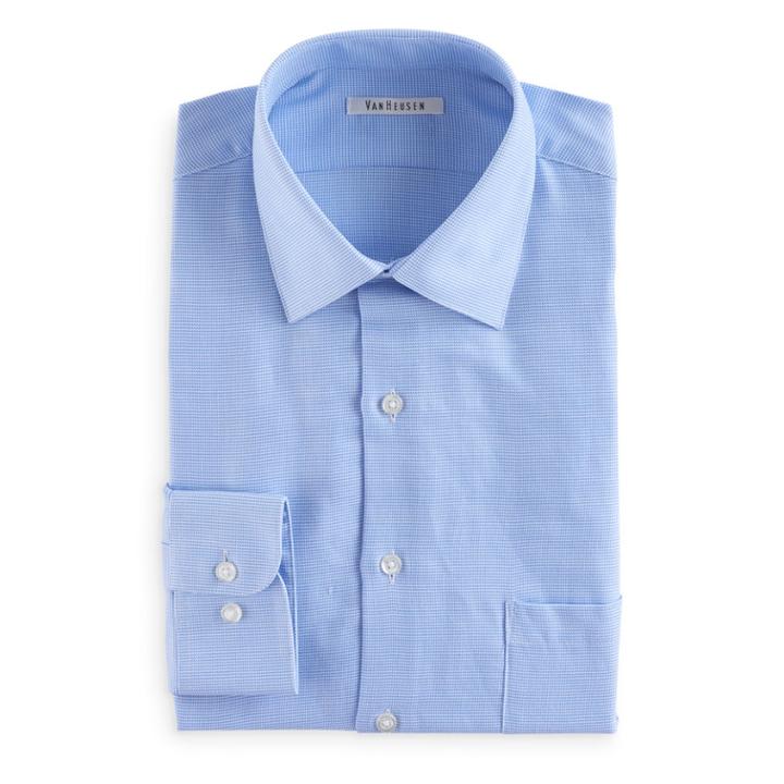Big & Tall Van Heusen Slim-fit Wrinkle-free Dress Shirt, Men's, Size: 18 34/5b, Orange Oth