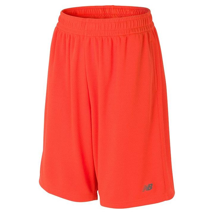 Boys 8-20 New Balance Performance Honey Comb Shorts, Boy's, Size: Medium, Brt Orange