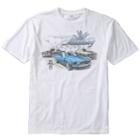 Men's Newport Car Tee, Size: Medium, White Oth