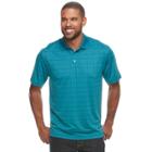 Men's Haggar&reg; Cool 18&reg; Classic-fit Performance Polo, Size: Small, Green Oth