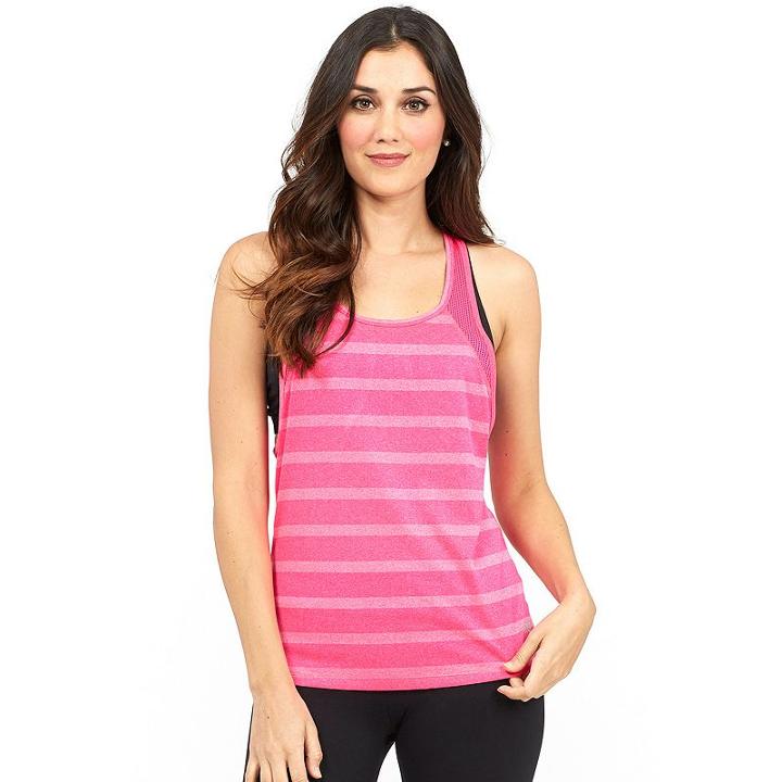 Women's Marika Amplify High-low Racerback Tank, Size: Small, Pink
