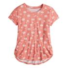 Girls 7-16 Fire La Vented Tee, Size: Small, Red