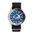 Men's Game Time Colorado Avalanche Starter Watch, Black