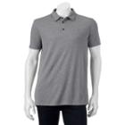 Big & Tall Apt. 9&reg; Solid Modern-fit Polo, Men's, Size: 2xb, Med Grey
