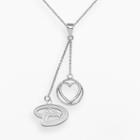 Logoart Arizona Diamondbacks Beloved Sterling Silver Linear Pendant, Women's, Size: 18, Grey