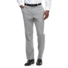 Men's Apt. 9&reg; Slim-fit Premier Flex Crosshatch Dress Pants, Size: 32x32, Light Grey