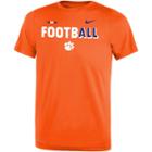 Boys 8-20 Nike Clemson Tigers Legend Football Tee, Size: M 10-12, Orange