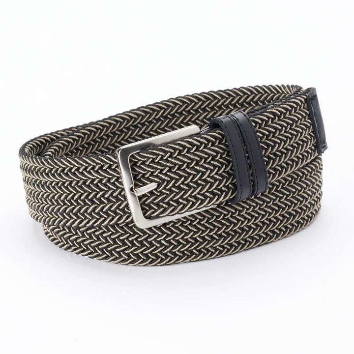 Men's Dockers&reg; Braided Stretch Belt, Size: Large, Oxford