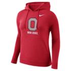 Women's Nike Ohio State Buckeyes Fleece Hoodie, Size: Medium, Red